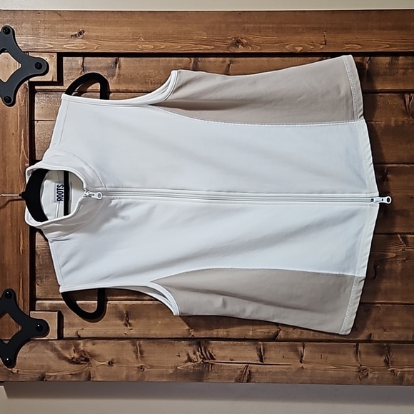 Roots Jackets & Blazers - Roots Athletics Sleeveless Vest w/ Two-Way Zip, Est. Large